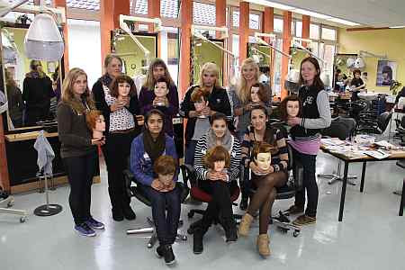 Mit Begeisterung waren die Ssch&uuml;ler bei der Sache.